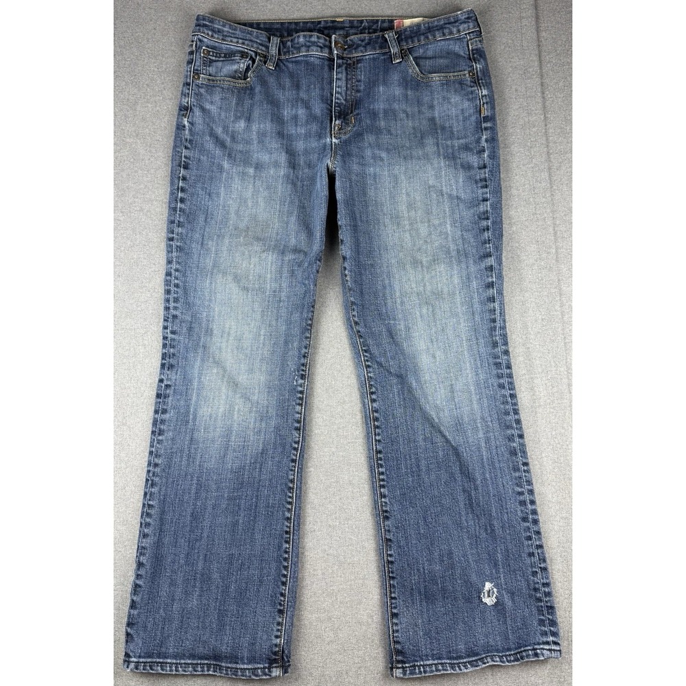 Gap Classic Stretch Bootcut Jeans Women's 14P Medium Wash Denim Petite 14 P